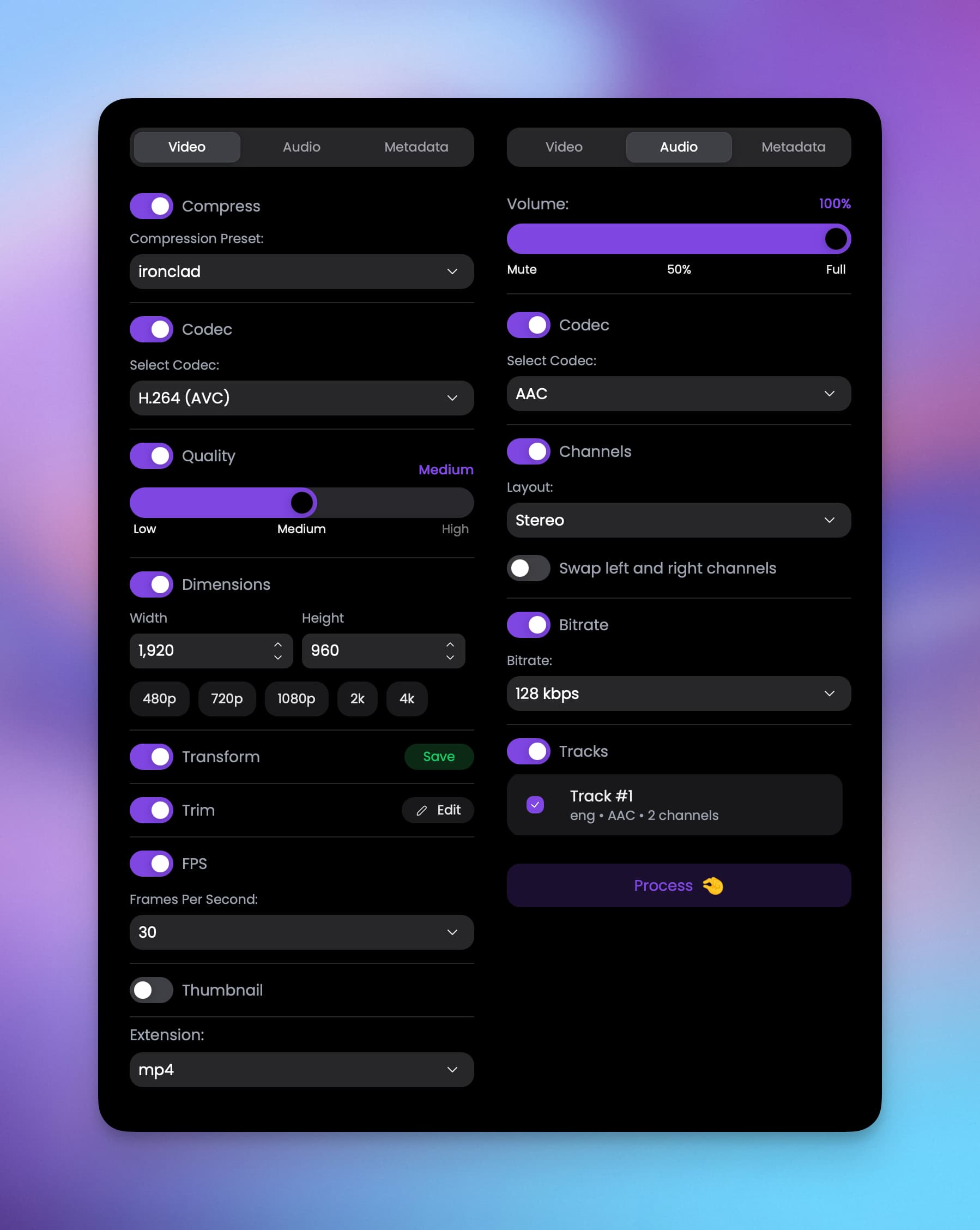 CompressO Features